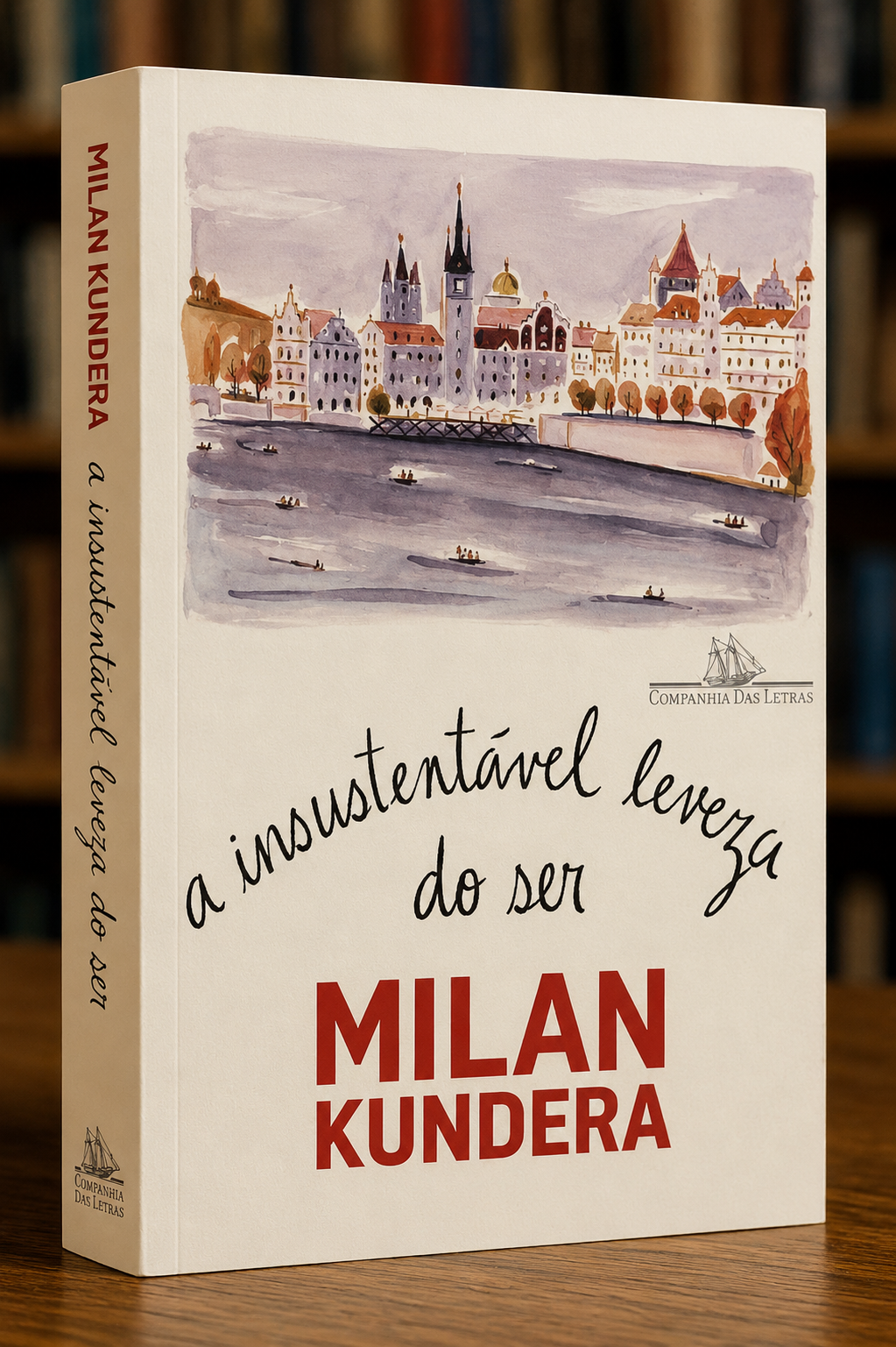 Capa do livro A Insustentável Leveza do Ser
