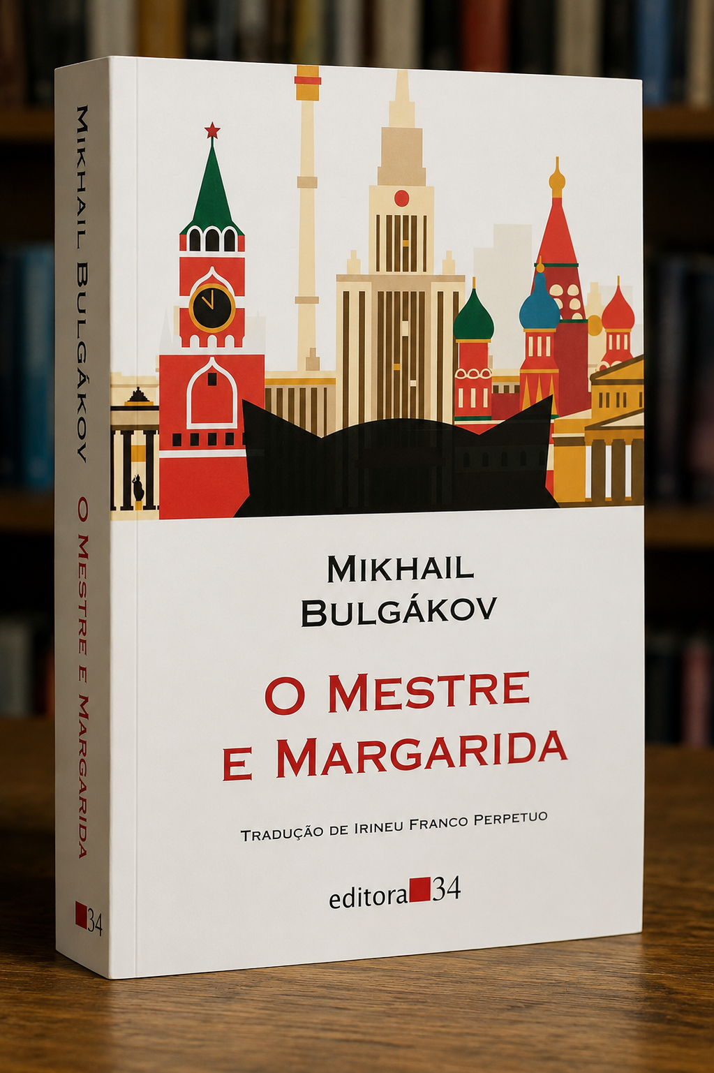 Capa do livro O Mestre e Margarida